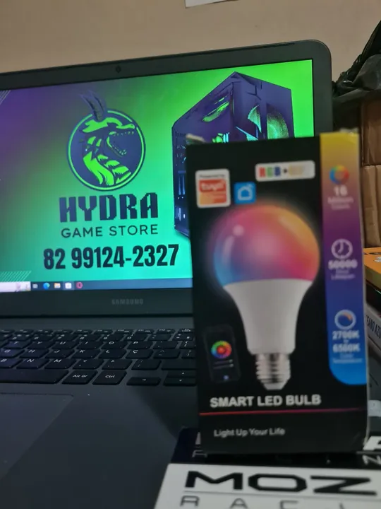 Lâmpada Inteligente LED RGB