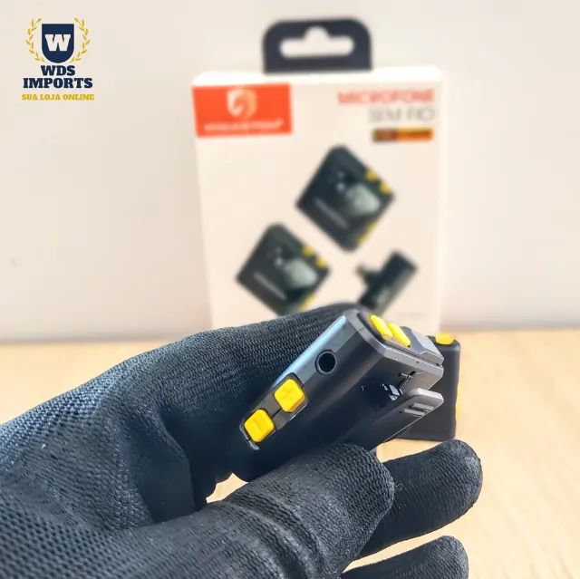 Microfone De Lapela Tipo C Sem fio - Foto 3