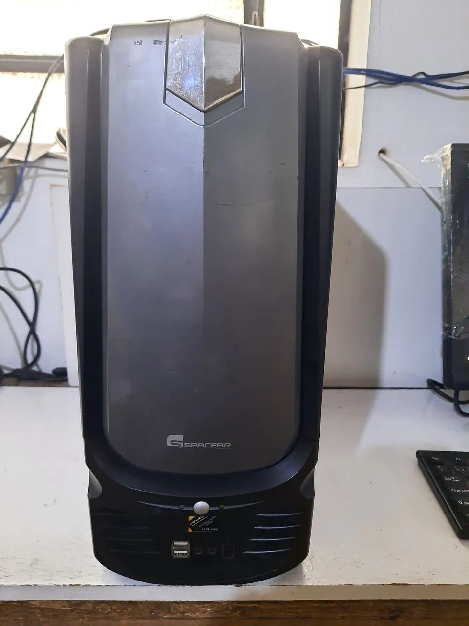 PC completo LCD17 pol core2duo HD 500 Gb memória 6 G - Foto 3
