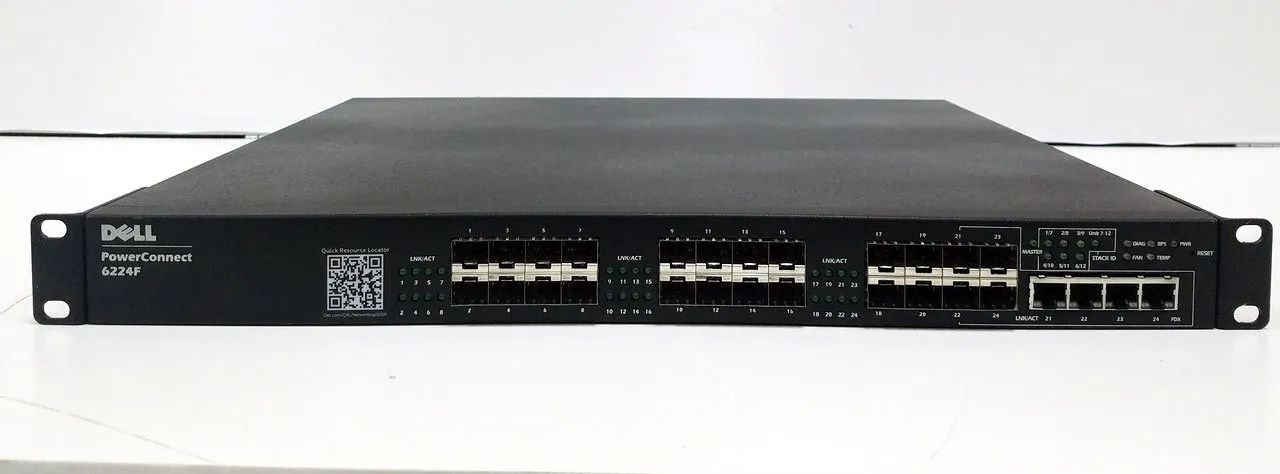 Switch Dell PowerConnect 6224f 24x1G SFP 