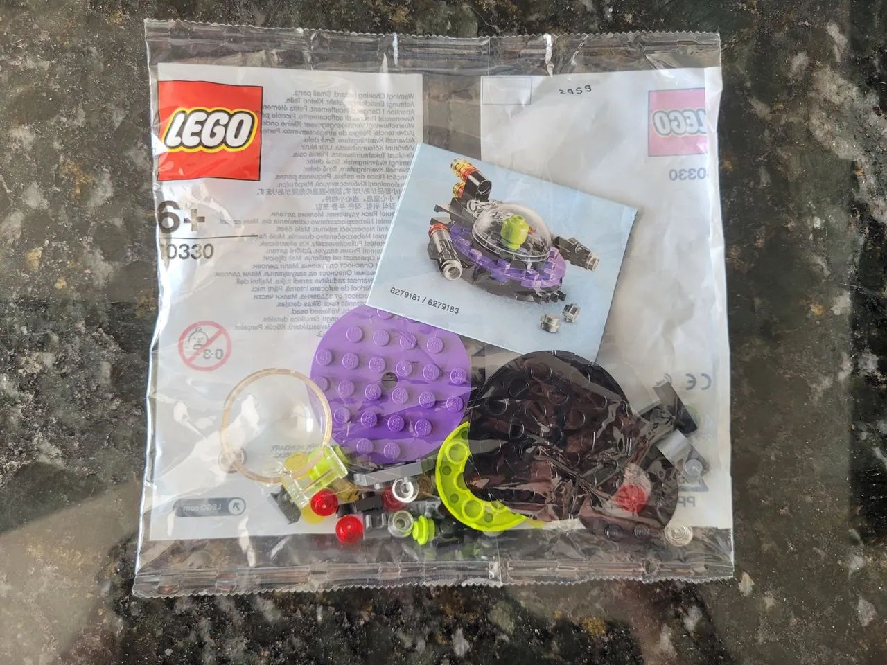 Lego Mini UFO - Nave Espacial lacrado