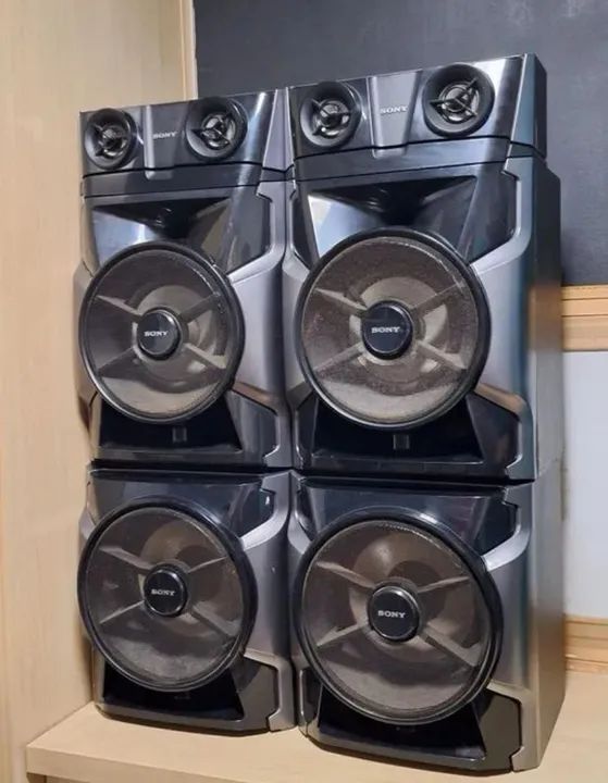 caixa de som sony mhc gpx8