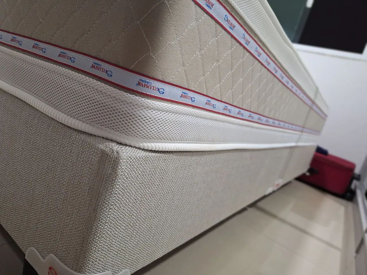 Cama Box Casal king com Cabeceira - Foto 5