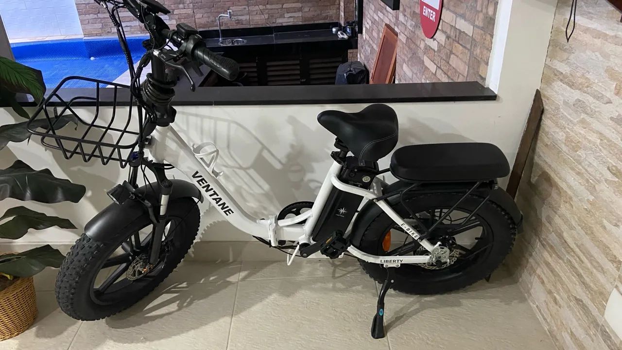 Bicicleta elétrica Ventane Liberty extremamente nova - Foto 2