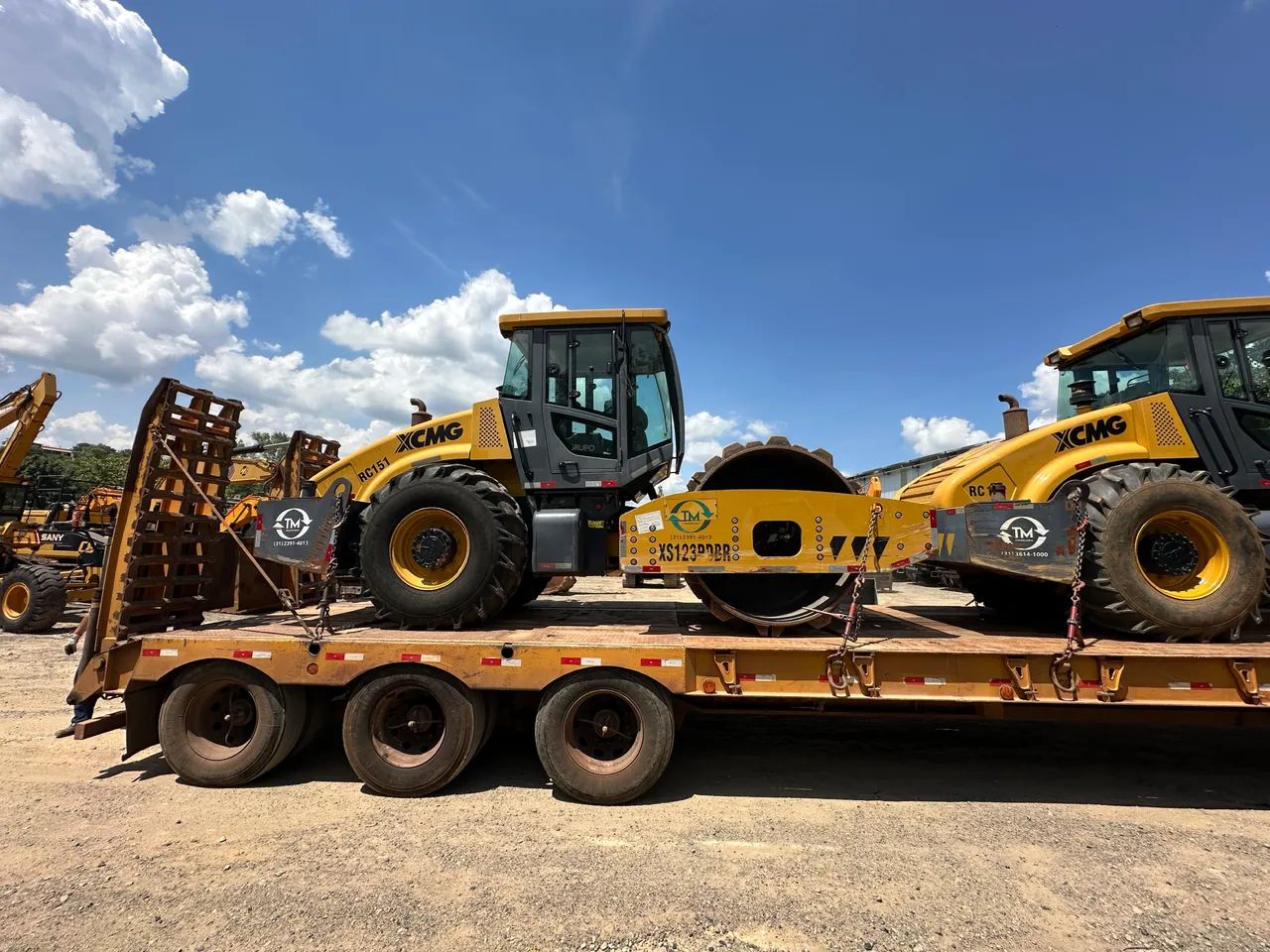 Rolo Compactador XCMG XS123 2023 - Foto 3