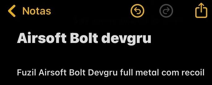 BOLT DEVGRU 