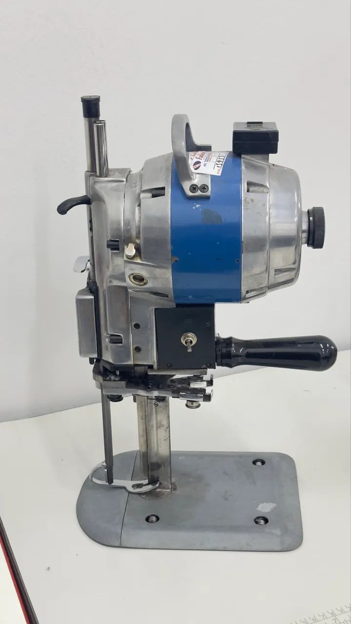 Máquina de Corte Têxtil 6 Polegadas - Revisada e Pronta para Uso!