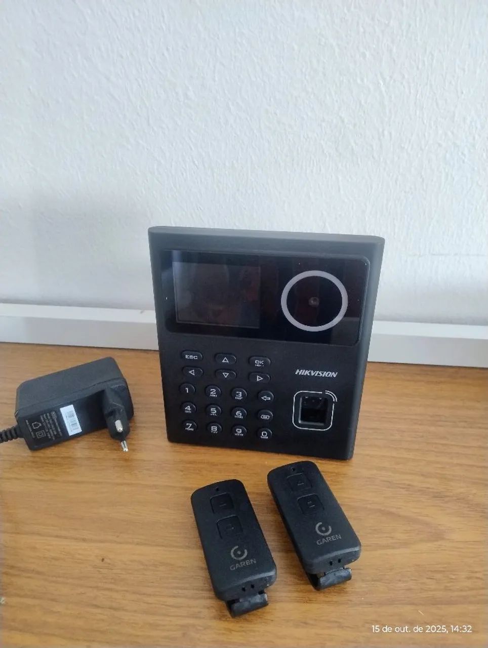 Controle de acesso Hikvision.