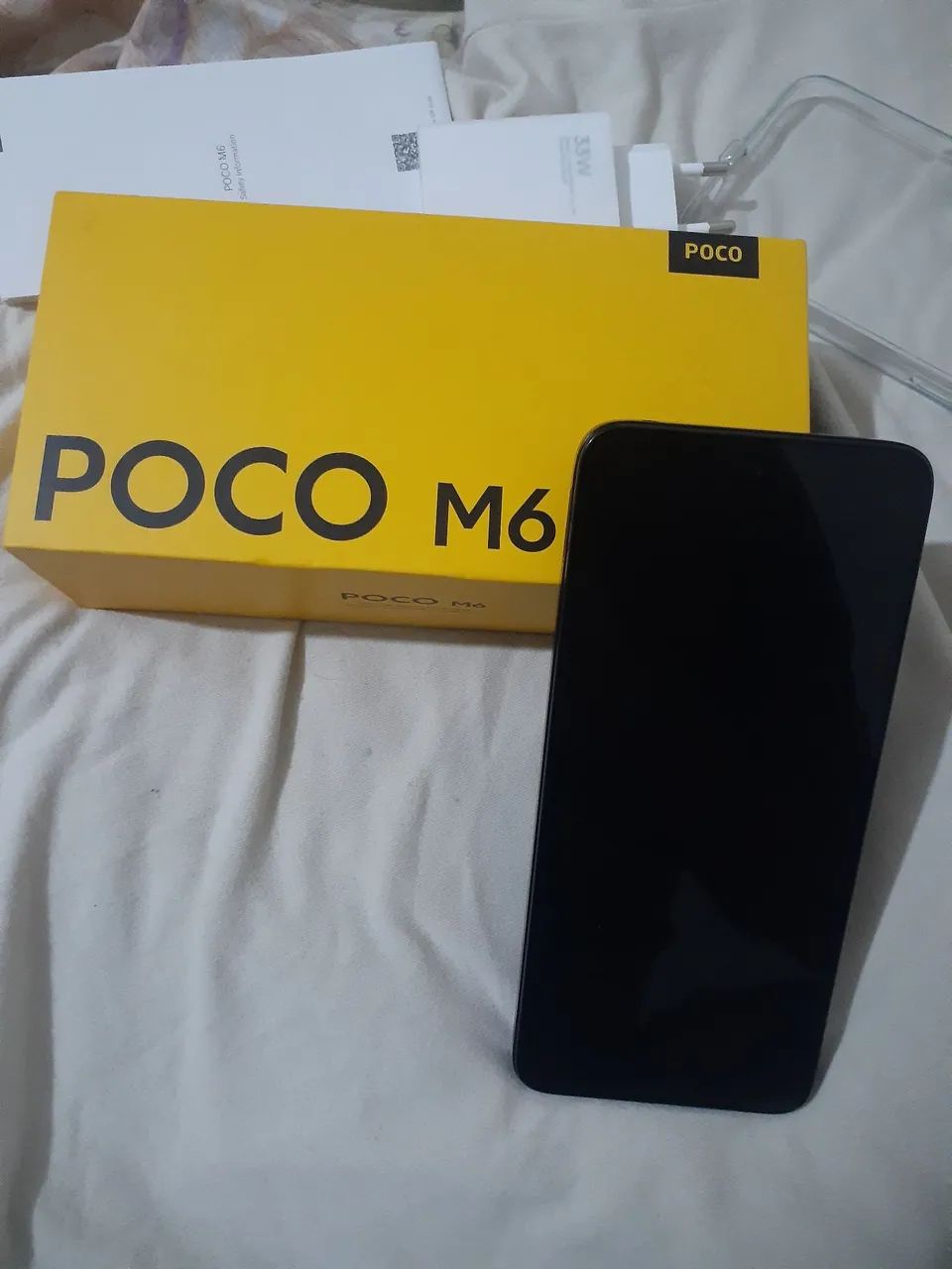 POCO M6 NFC 6/128 NA CAIXA COM NOTA FISCAL  - Foto 2
