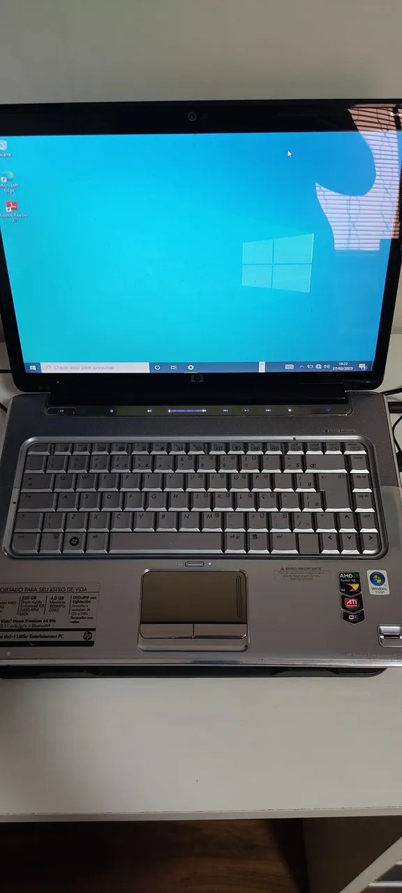 Notebook HP DV5 BR  AMD Turion X2 - Foto 2