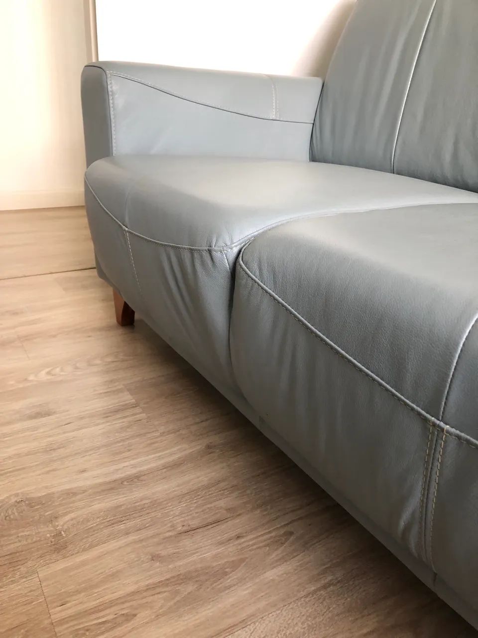 Sofá 2 lugares couro legítimo  - Foto 5