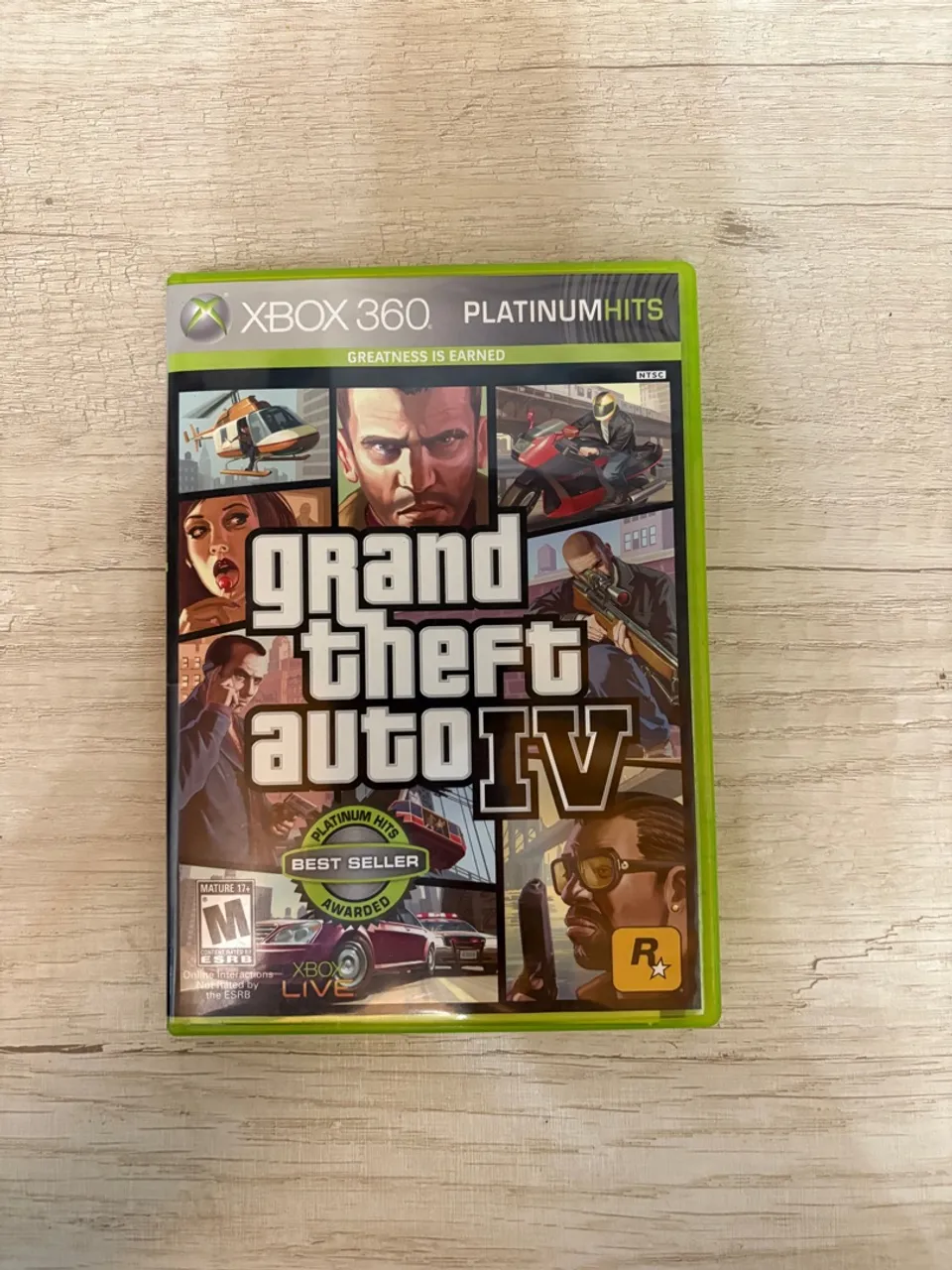Grand Theft Auto IV Xbox 360 - Platinum Hits