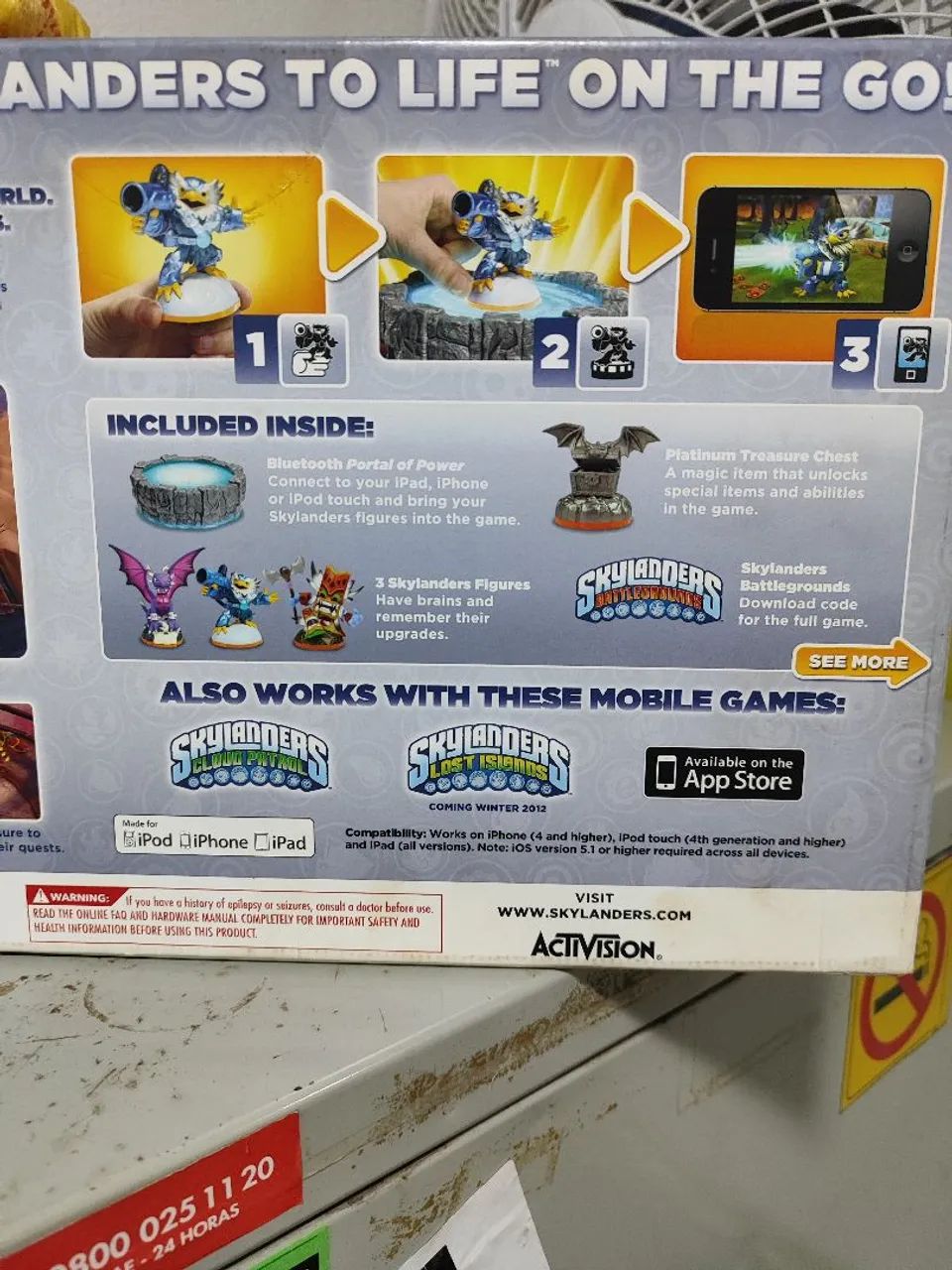 Bonecos Skylanders Battlegrounds - Mobile Starter Pack - Foto 3