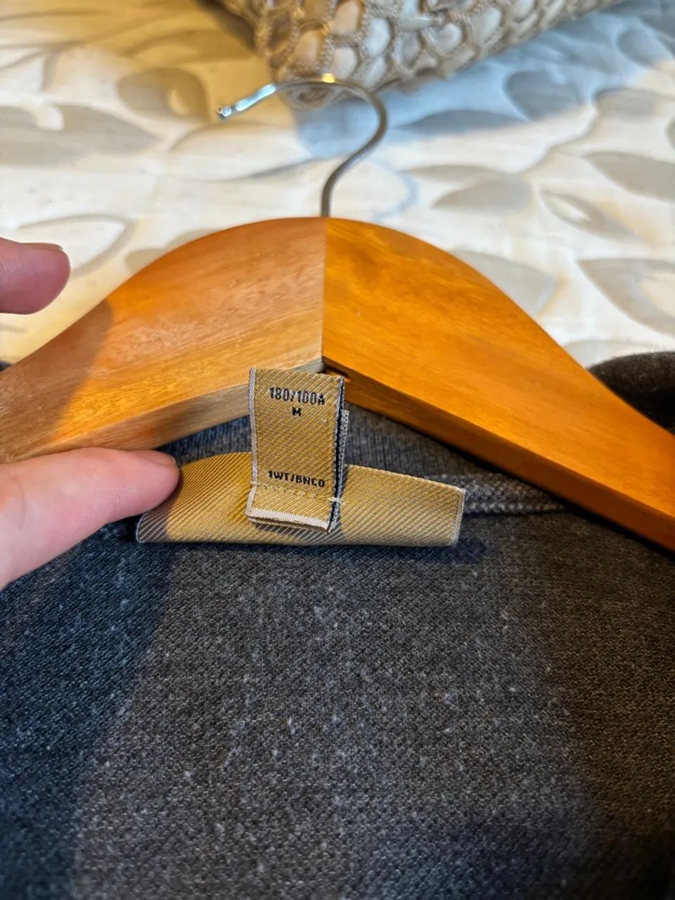 Polo Burberry Cinza Original  - Foto 4