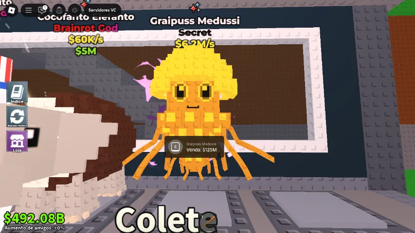 GRAIPUSS MEDUSSI GOLD COM MUTAÇÃO - 6M/s