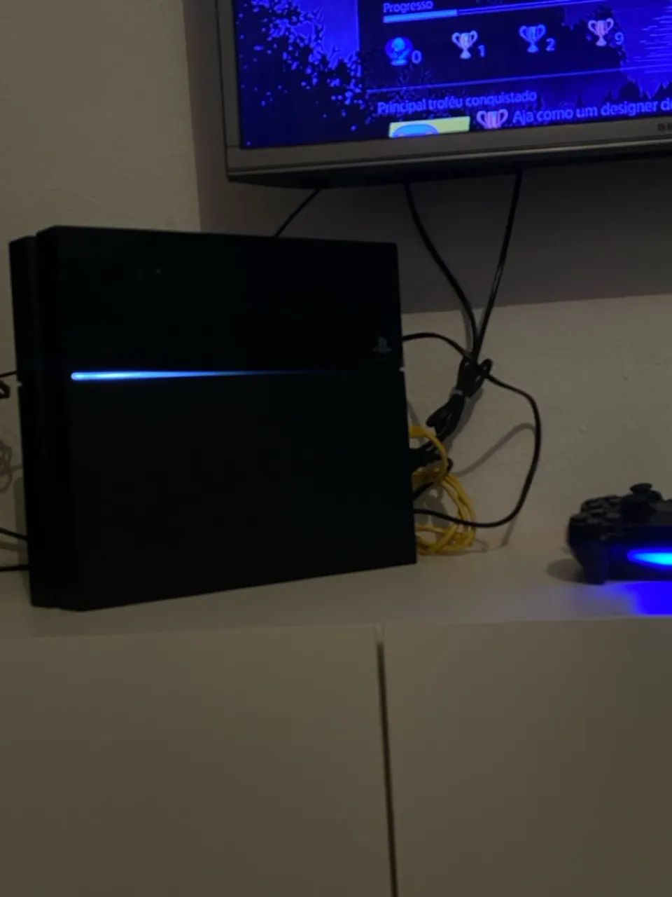 PS4 + Controle + Jogo The Crew 2 - Foto 5