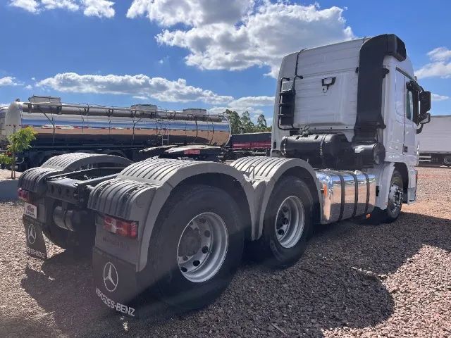 MB Mercedes-Benz Actros 2651 S 6X4 2018 Com Retarder Traçado Teto Alto Automático Revisado - Foto 4