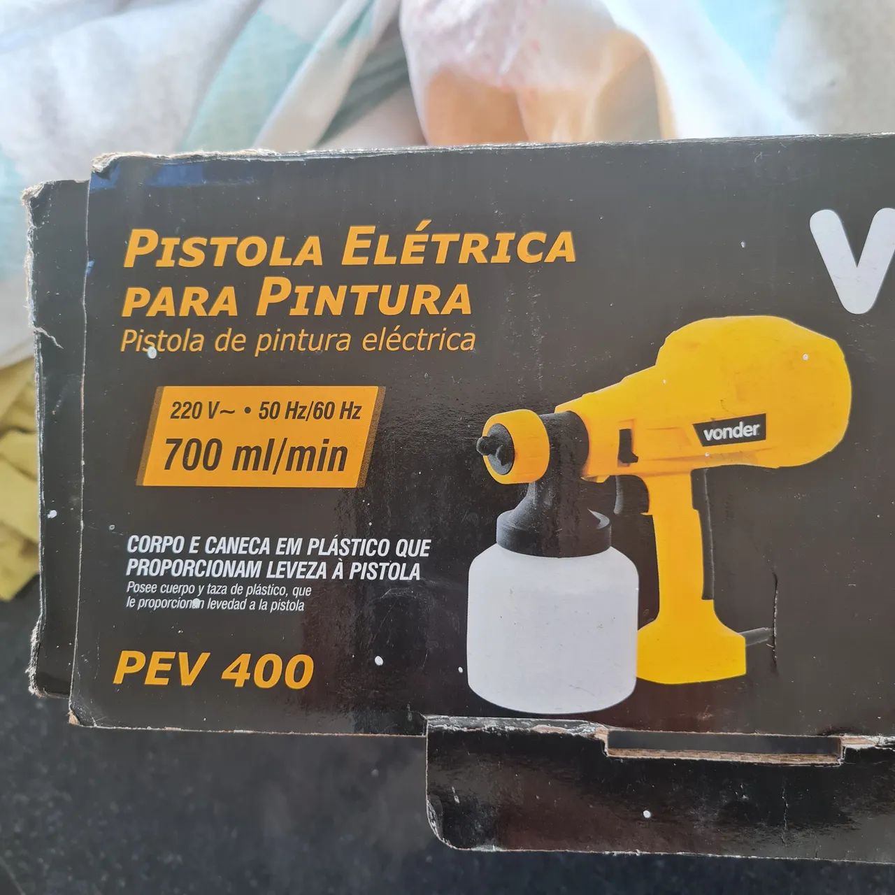 Pistola Elétrica para pintura PEV400