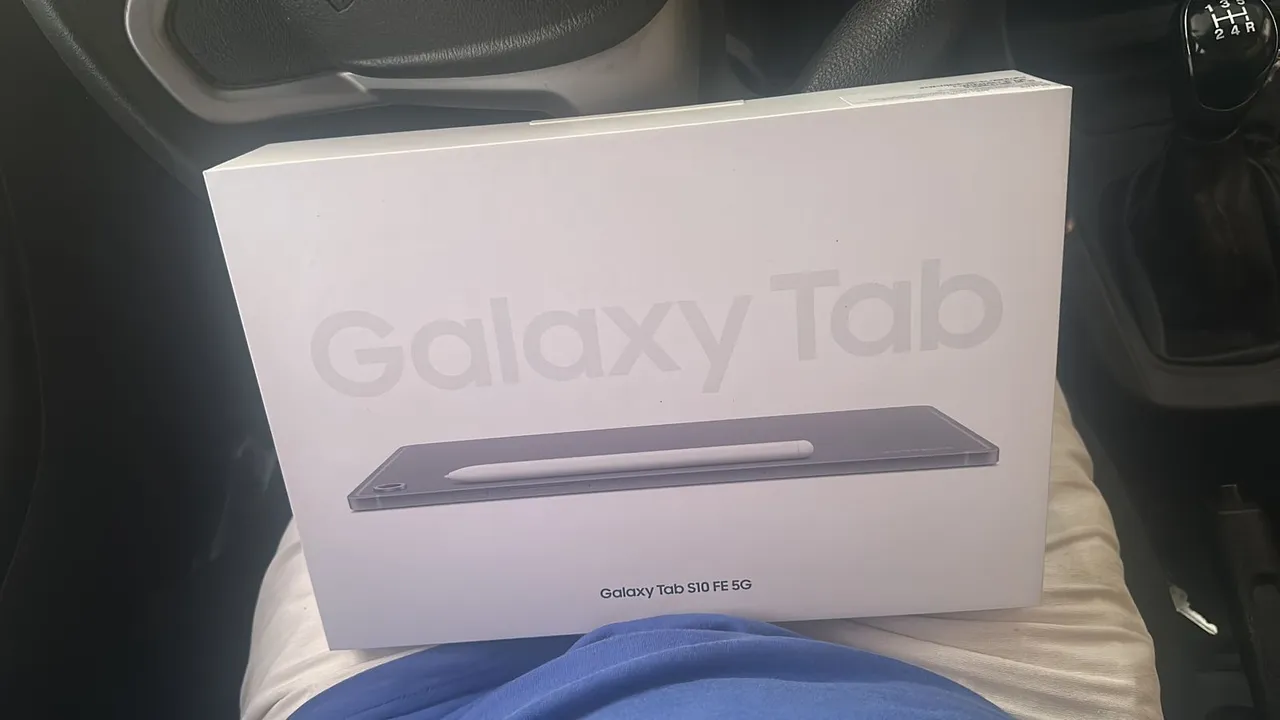 Samsung Galaxy Tab S10 FE 5G - Novo na Caixa