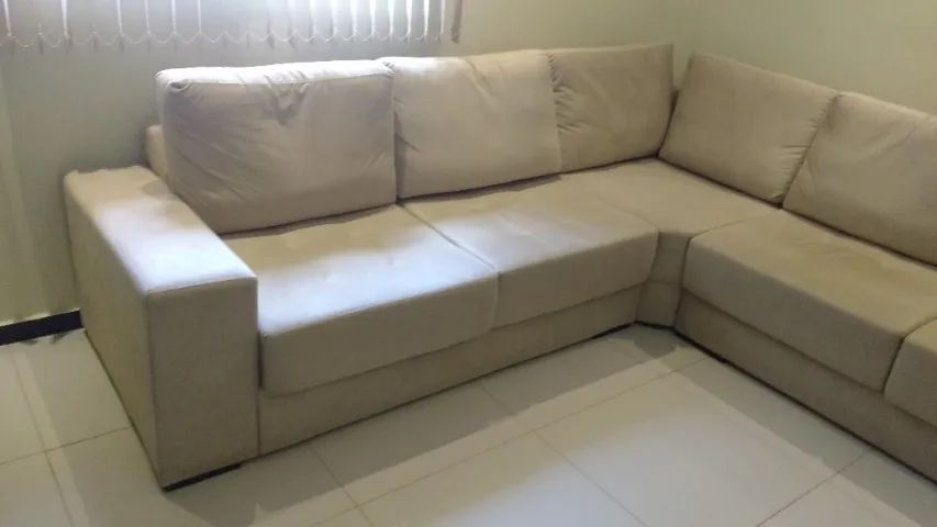 Jogo de Sofá Retrátil em "L" - Foto 2