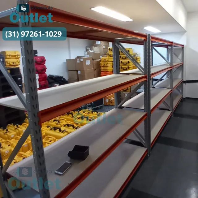 Prateleira porta pallet 500kg