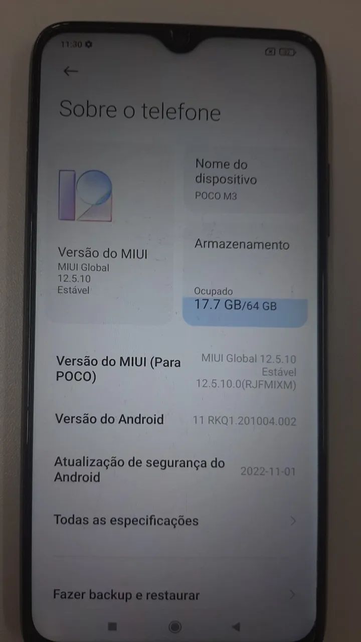 Poco M3 Ótimo estado. - Foto 4