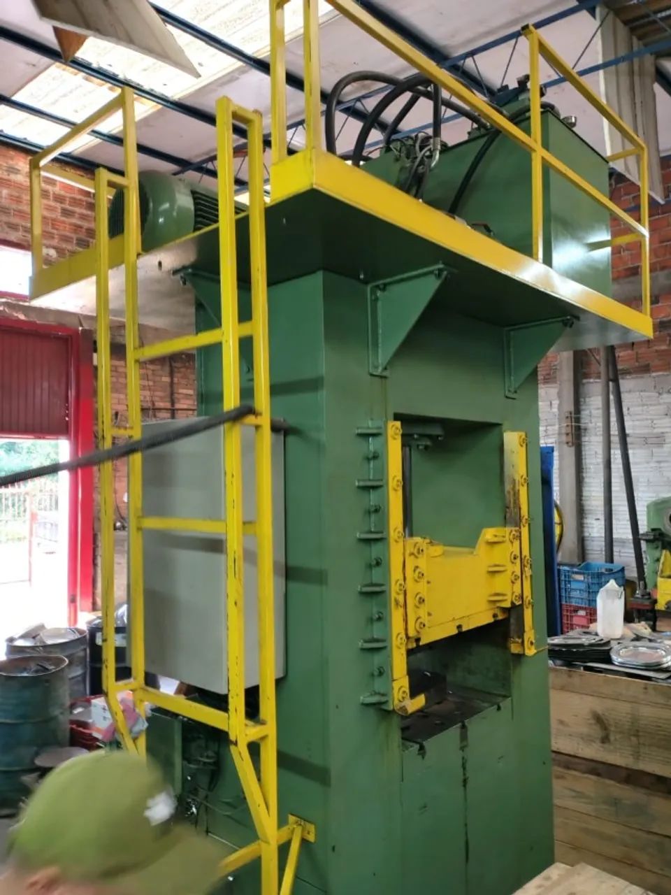 Prensa Hidráulica 80 Ton com Almofada - Foto 4