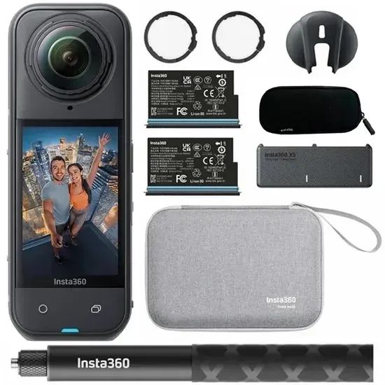 Filmadora Insta360 X5 Essentials Bundle
