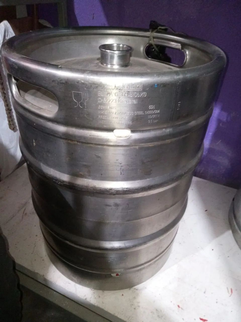 Barril de inox chopp  - Foto 3