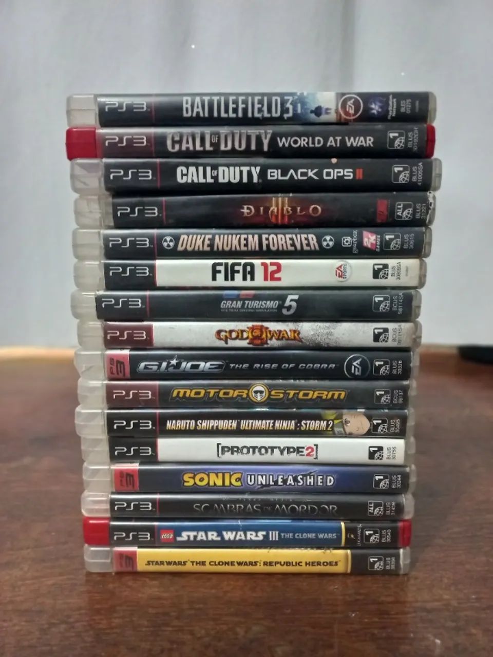 Envio p/ todo BR| Jogos PS3 Originais | Call of Duty, Naruto, God of War, + títulos raros!