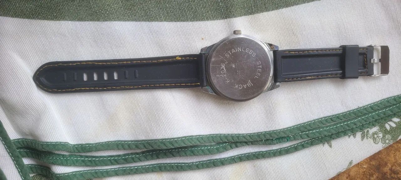 RELÓGIO STAINLESS STEEL BACK  K-2016 - Foto 3
