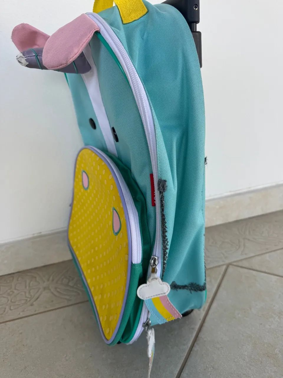 Mochila de rodinha unicórnio skiphop - Foto 3