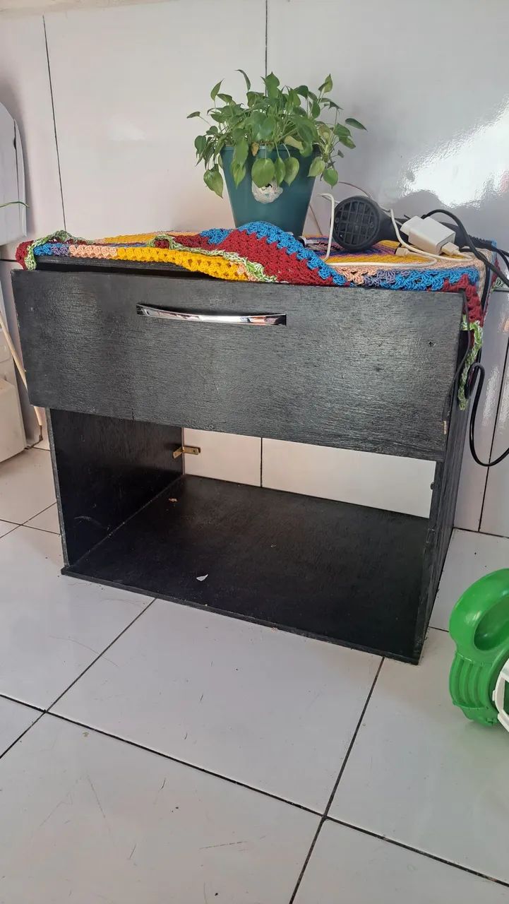 Cadeira de barbeiro + Bancada - Foto 3