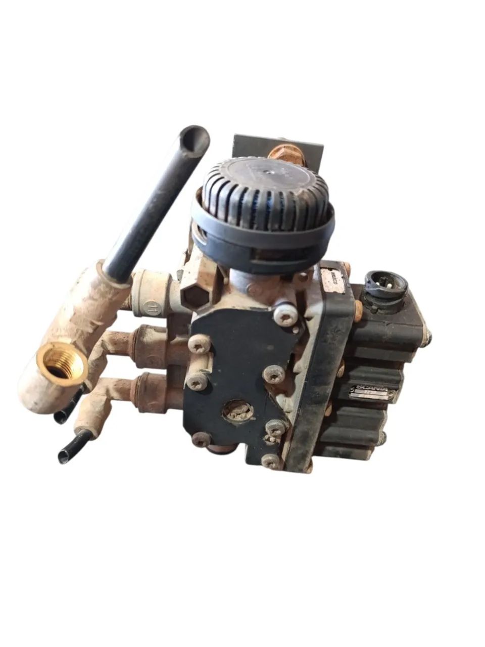 Válvula solenoide suspensão Scania 440 2084509 - Foto 2