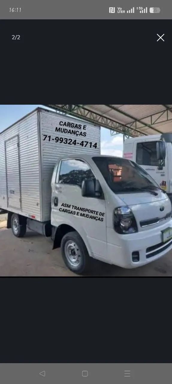 Fretes e mudanças, Salvador, TODA A BAHIA, Sergipe e Alagoas  - Foto 2