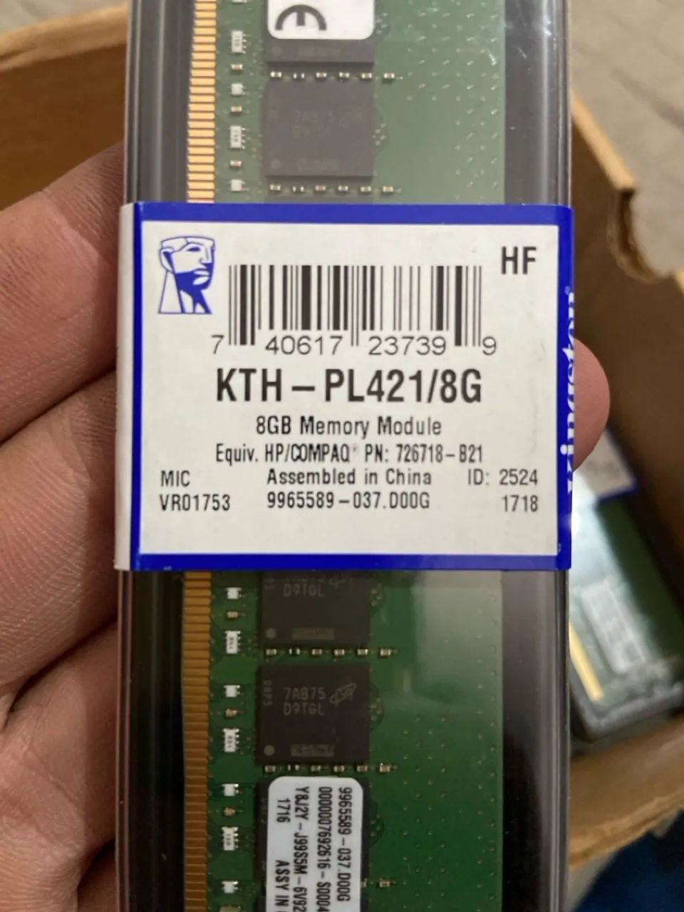 Memória RAM Kingston 8GB DDR4 2133MHz - Foto 2