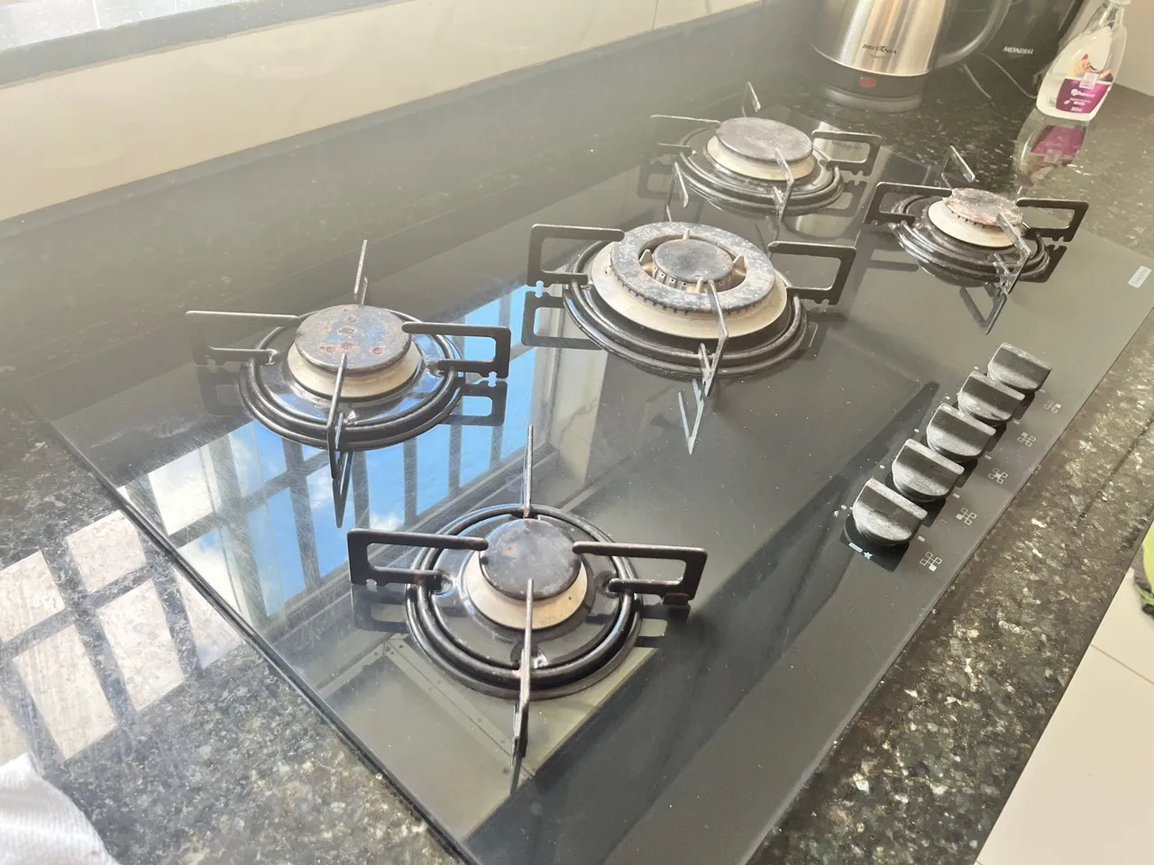 Cooktop a gás 5 bocas 