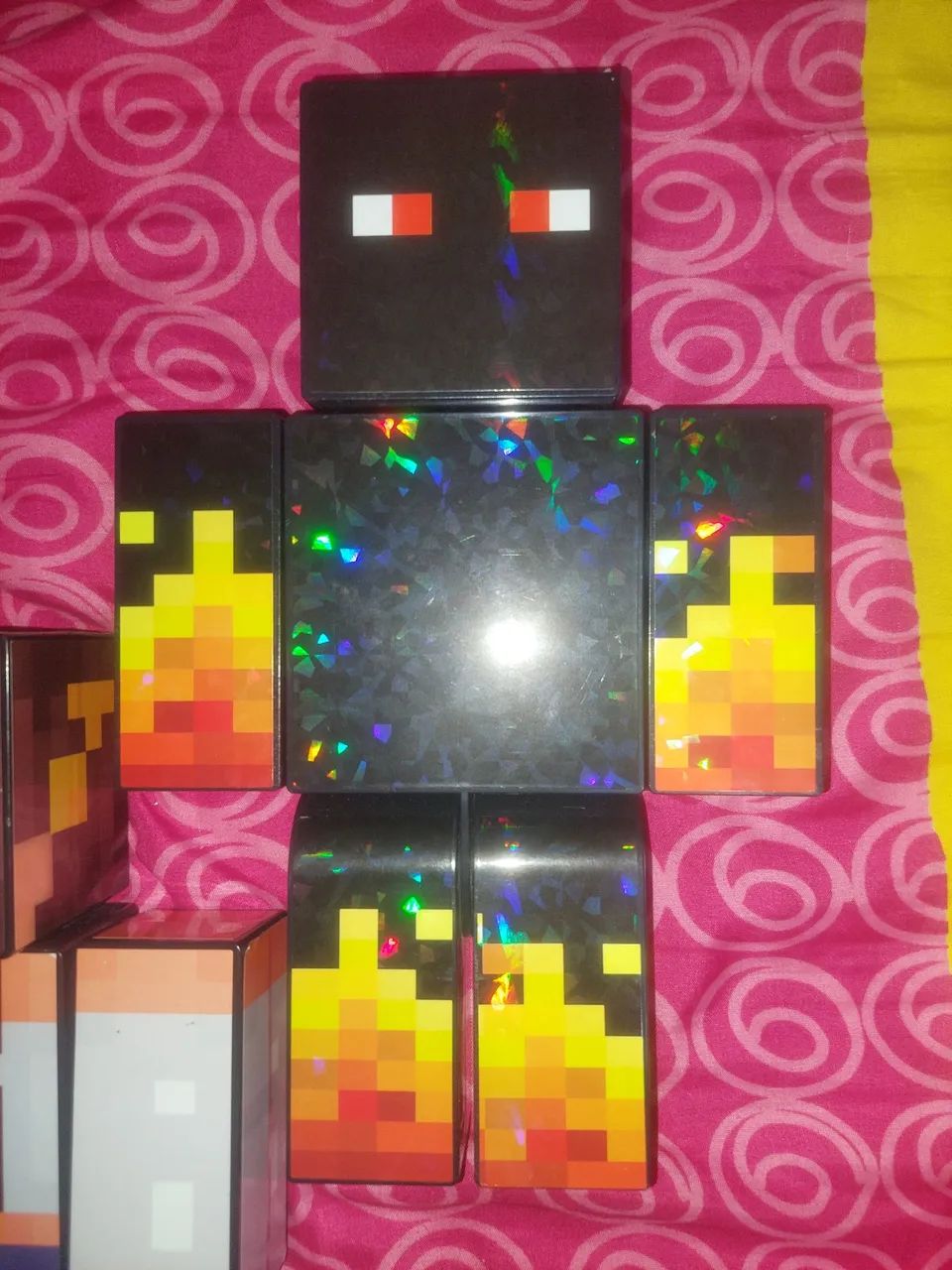 Kit bonecos Minecraft youtube Marcelo Duda Kadris - Foto 3