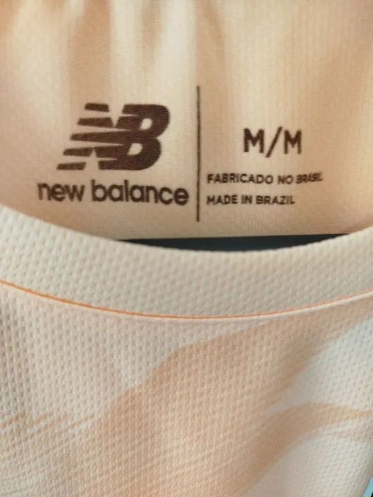 Camisa de Futebol São Paulo - New Balance - Tamanho M - Foto 4