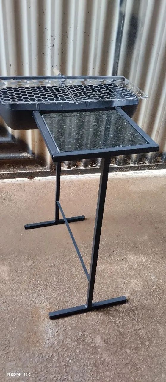 Churrasqueira média com mesa  - Foto 3