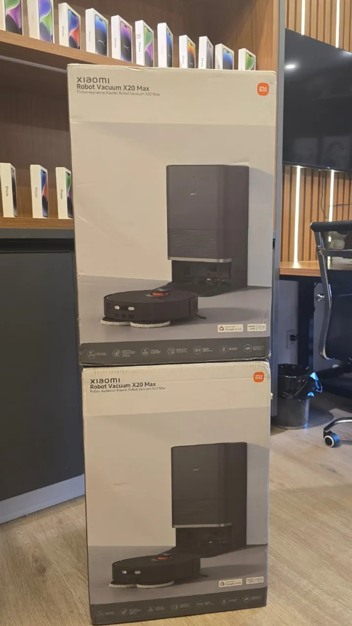 Robô Aspirador Xiaomi X20 Max, Novos Lacrados, Loja Física, Garantia, Parcelamos, Entregam