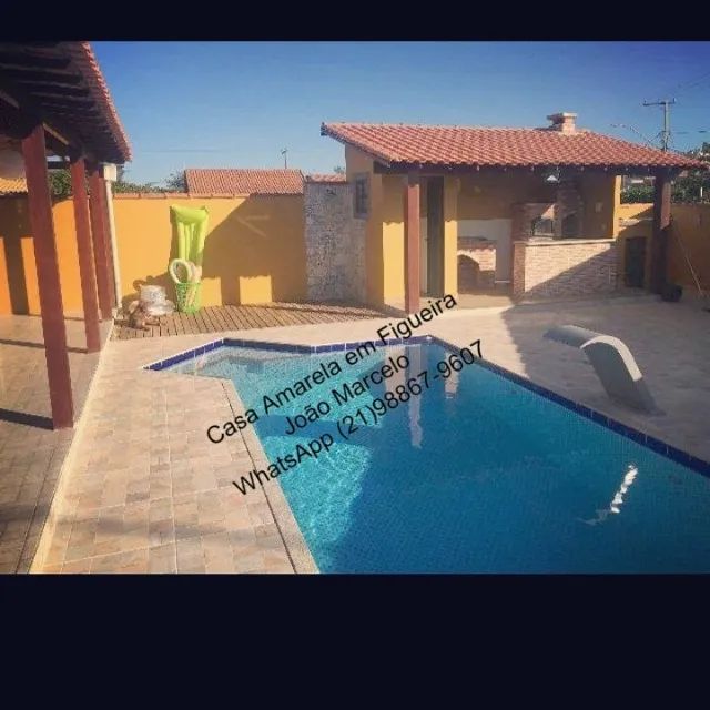 Casa em Figueira, Arraial do Cabo 3 Quartos, Ar e  Piscina - Foto 4