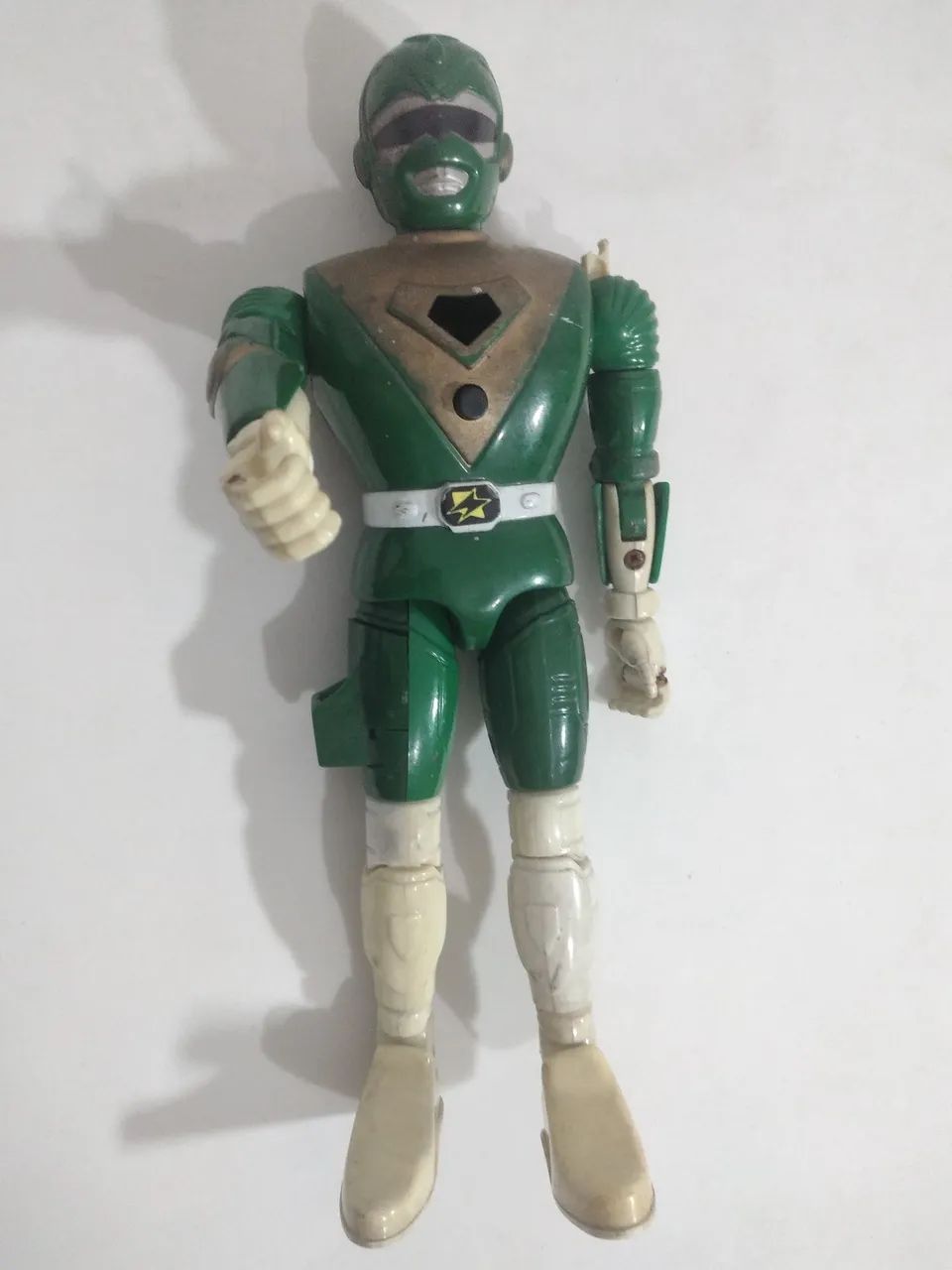 Boneco antigo grande Power Rangers Verde - Colecionador - Hobbies e ...