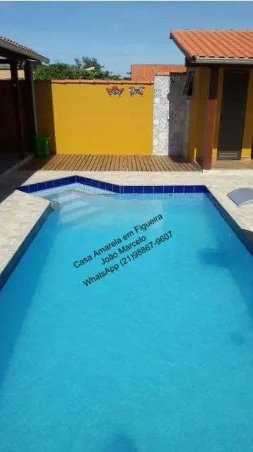 Casa em Figueira, Arraial do Cabo 3 Quartos, Ar e  Piscina - Foto 5