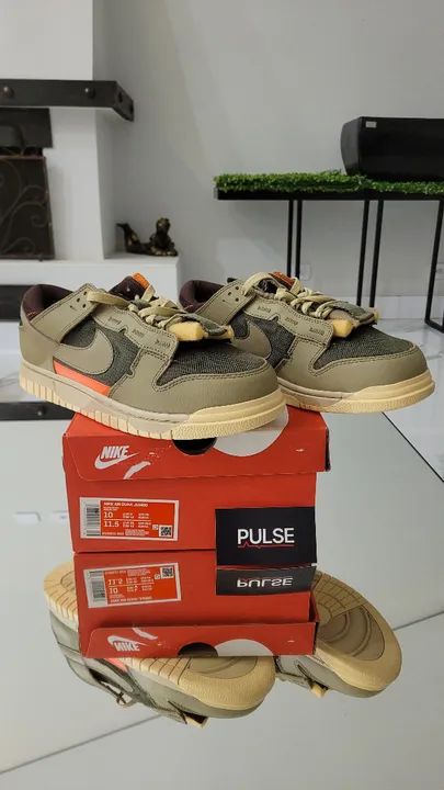 Nike Air Dunk Jumbo Medium Olive - Tamanho 42BR - Foto 2