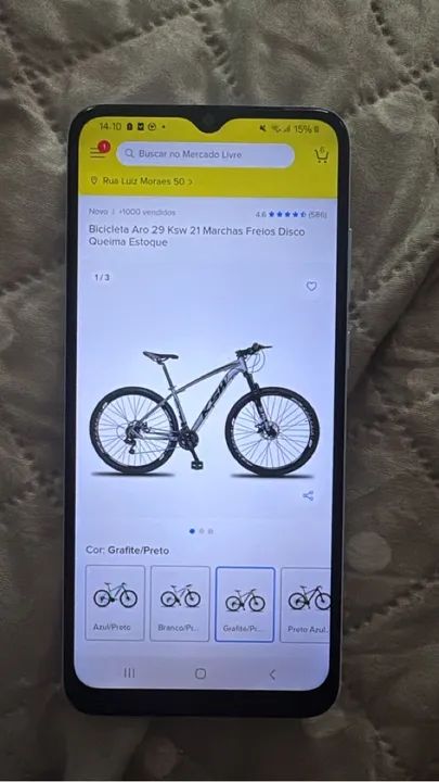 Bicicleta Aro 29 Ksw 21 Marchas Freios Disco