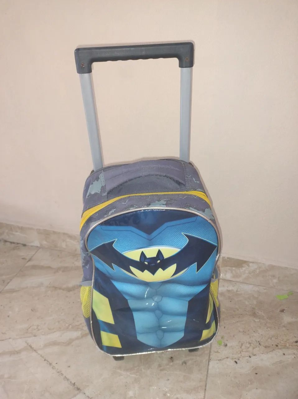 Mochila Infantil Batman com Rodinhas