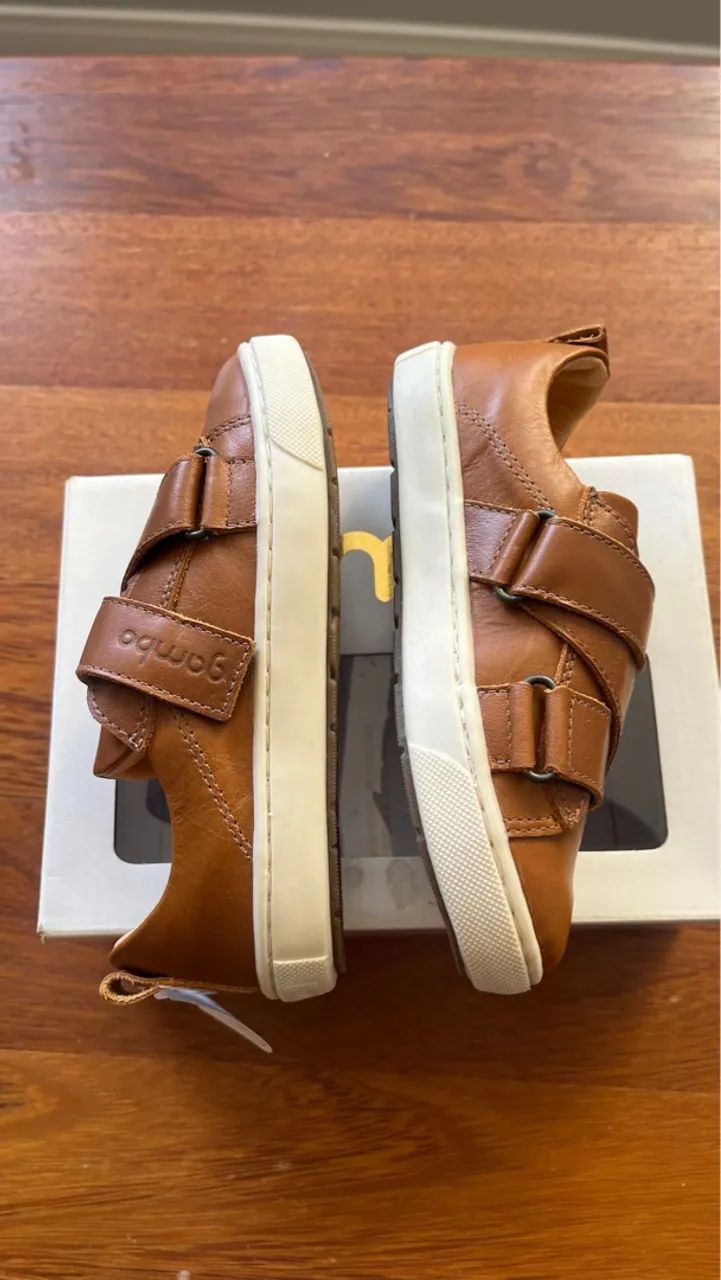 Tênis Infantil Couro com Velcro - Gambo - Conforto e Estilo! TAM 28 e 29 - Foto 3