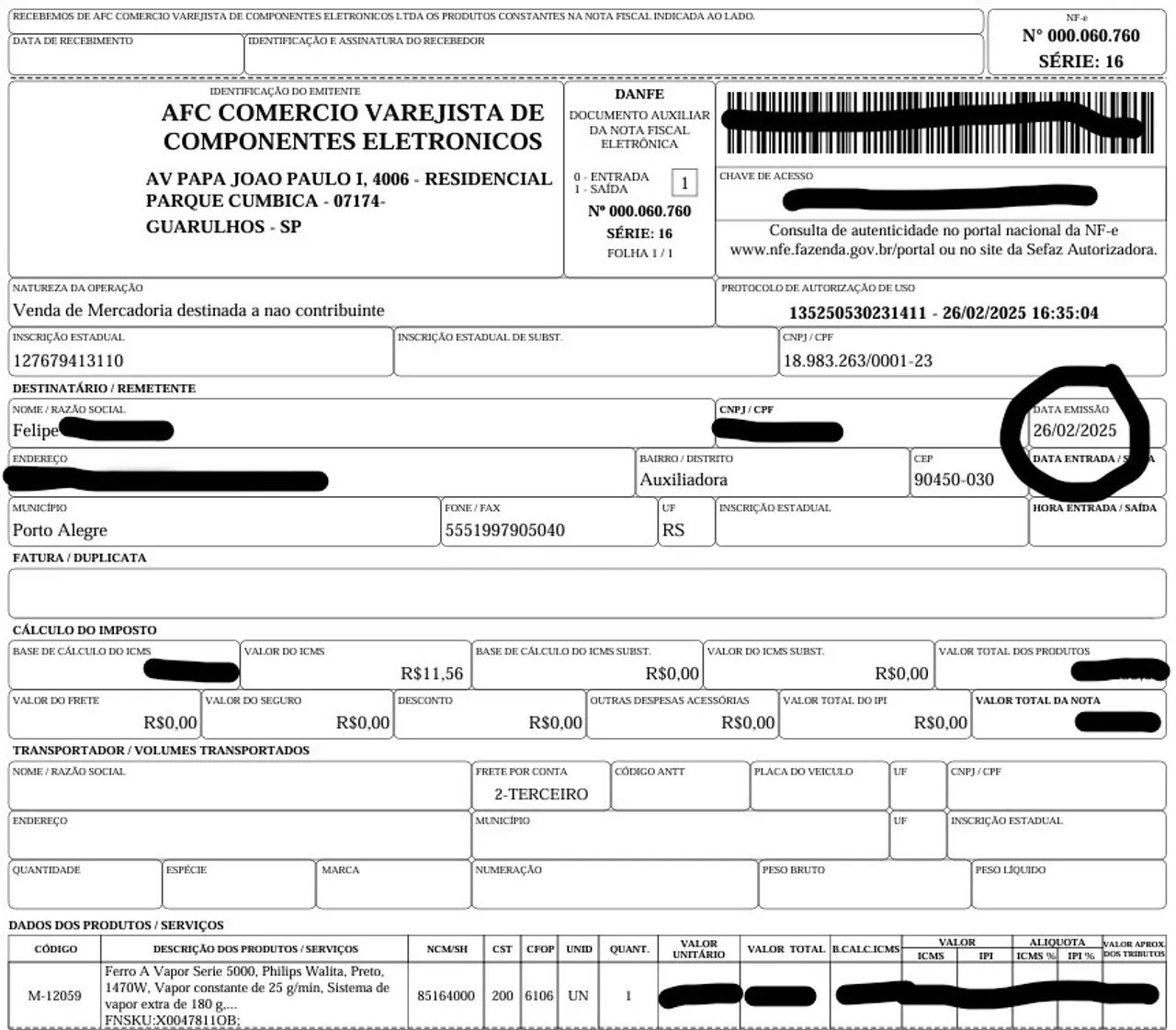 Ferro Elétrico ainda na garantia  - Foto 6