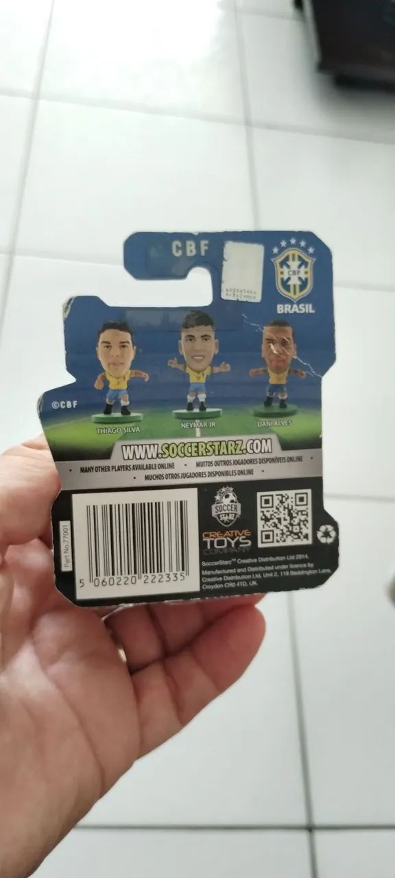 Miniatura Neymar Jr - Seleção Brasileira - Foto 2